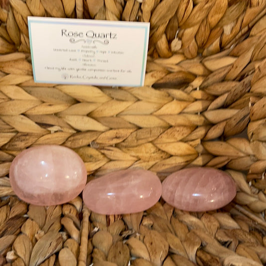 Rose Quartz Palm