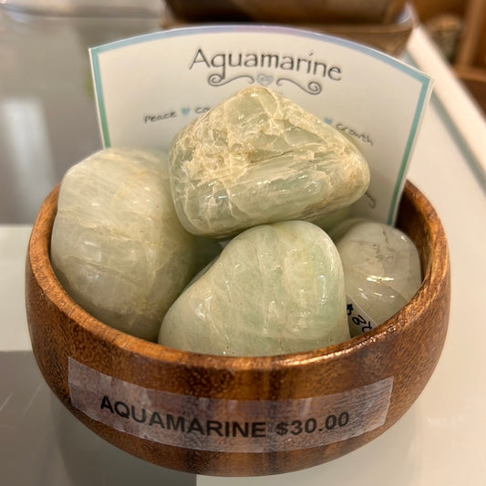 Aquamarine Large Tumble