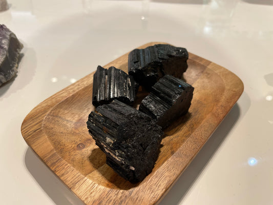 Black Tourmaline Chunks