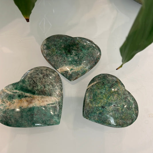 Green Aventurine Heart