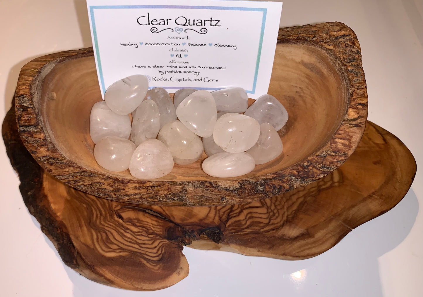 Clear Quartz Tumble