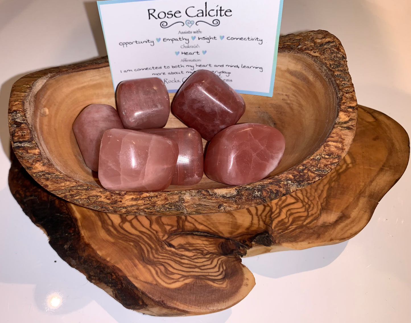 Rose Calcite Tumble