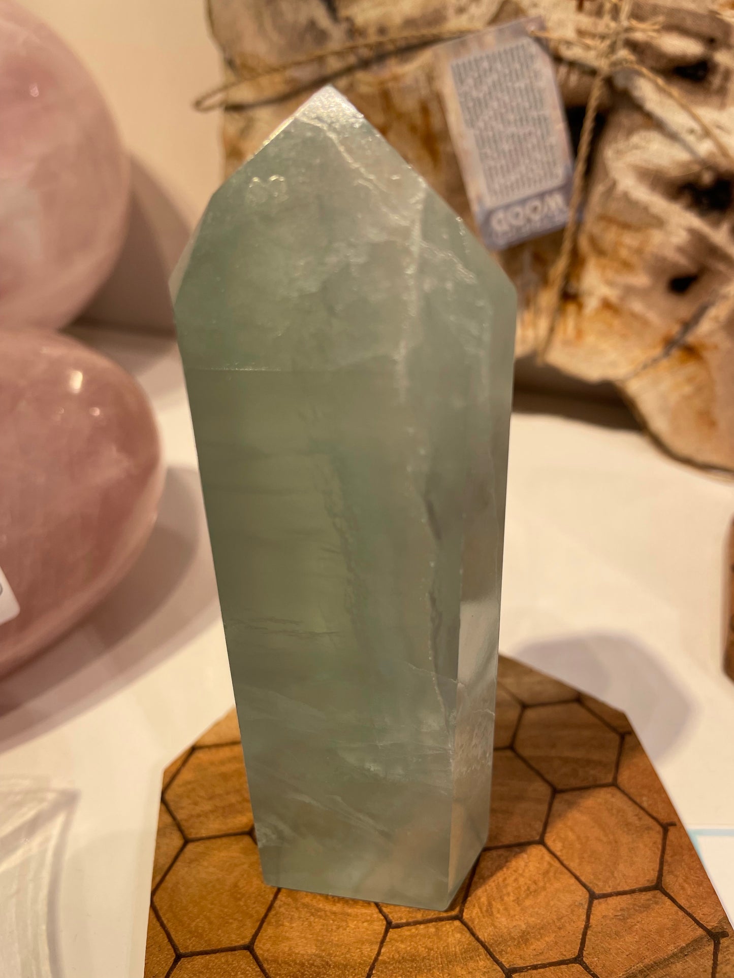 Ytrium Fluorite Tower Large