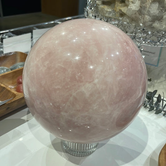 Rose Quartz Sphere - 125mm