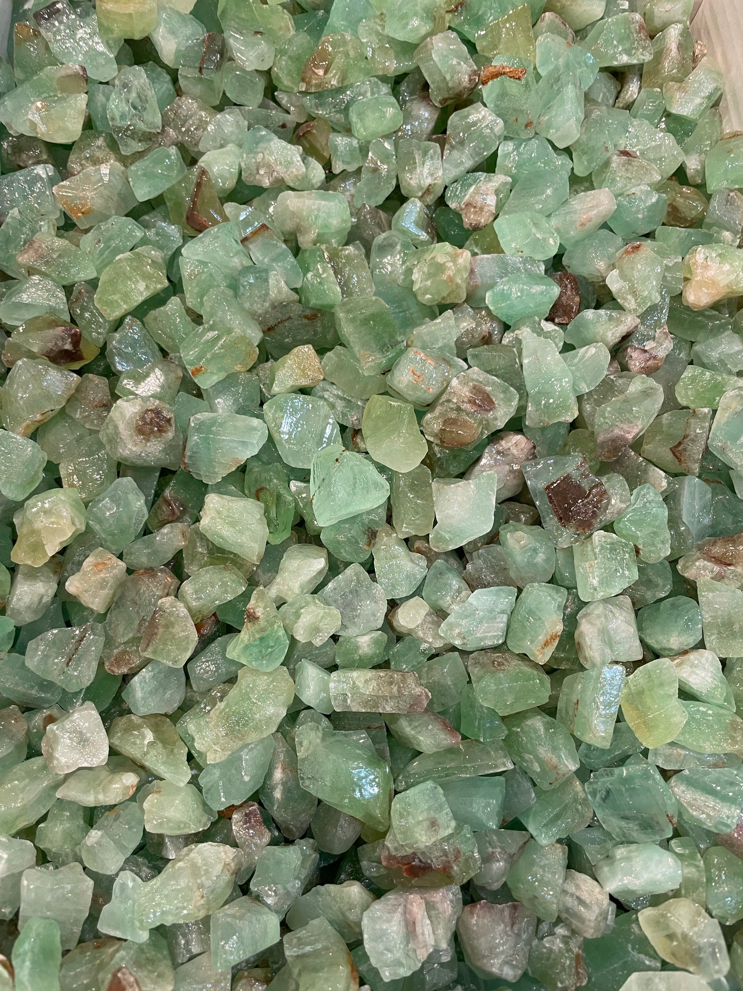 Emerald Calcite Rough Stone