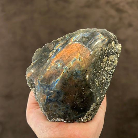 Half Polished Labradorite