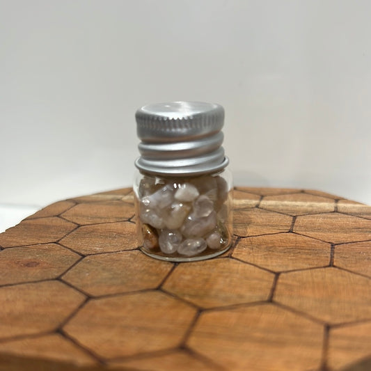 Flower Agate Wish Jar