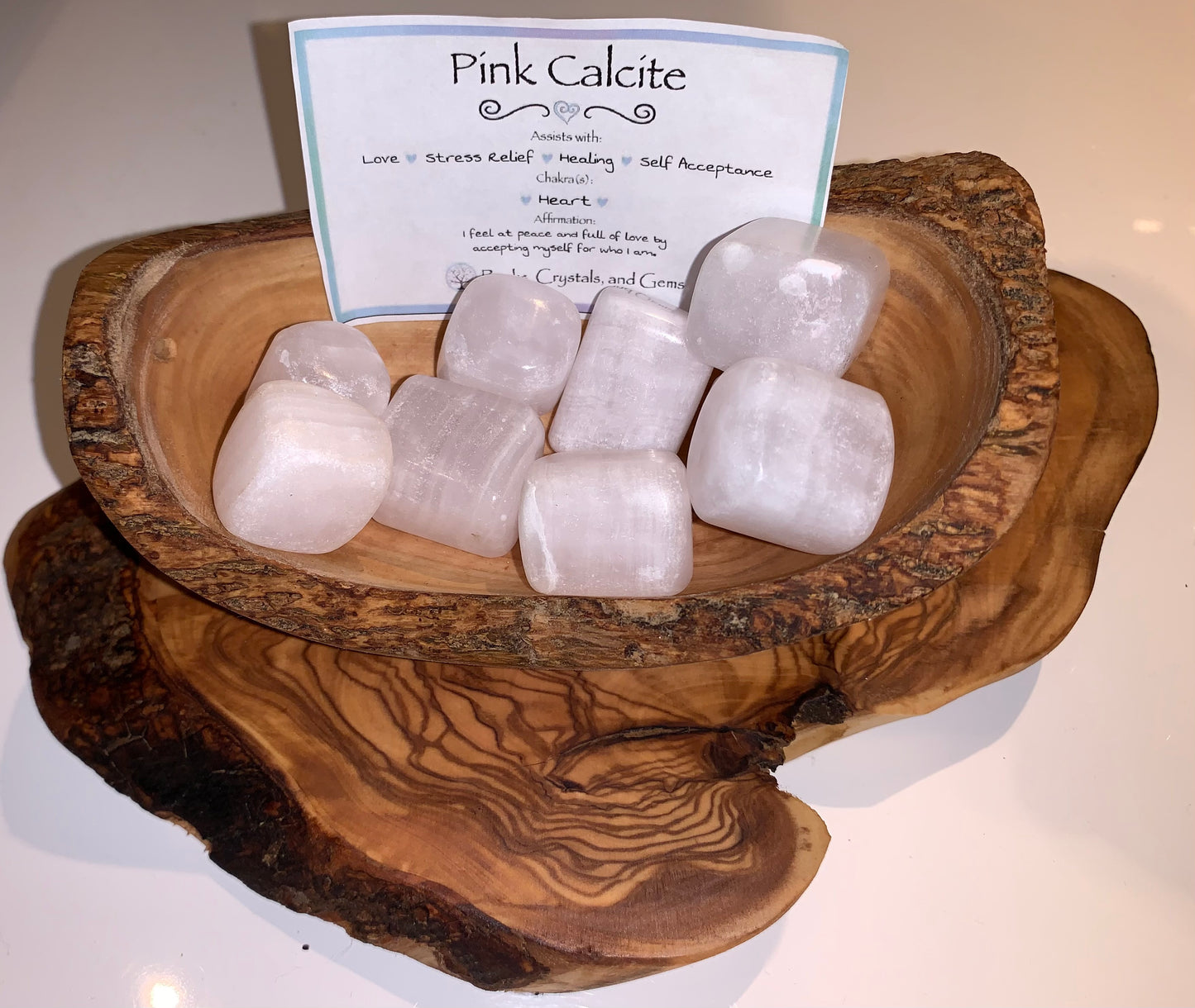 Pink Calcite Tumble - Large