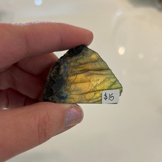 Half Polished Labradorite small