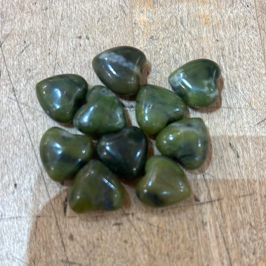 Jade Mini Heart