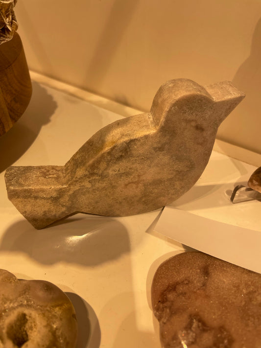 Pink Amethyst Bird Large