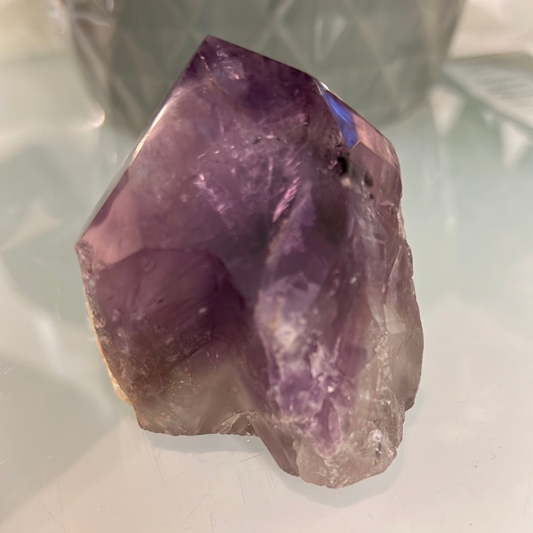 Amethyst With Phantoms And Hollandite