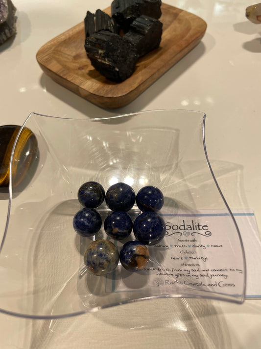 Sodalite Mini Spheres