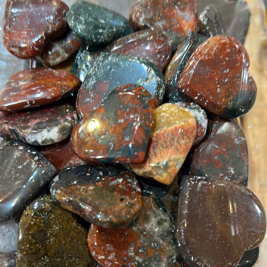 Bloodstone Mini Heart