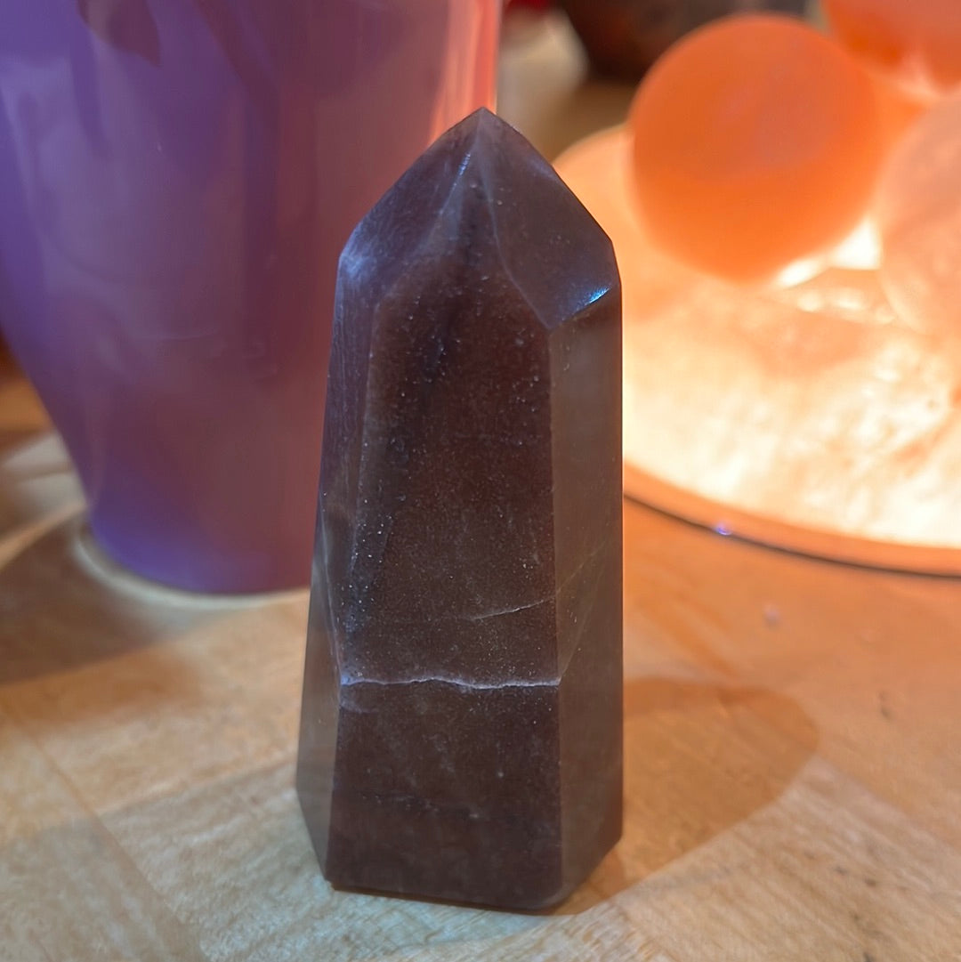 Guava Moon Rocks Guava Quartz Tower – Rocks, Crystals, and Gems