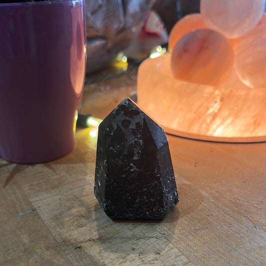 Tourmaline In Quartz Tower