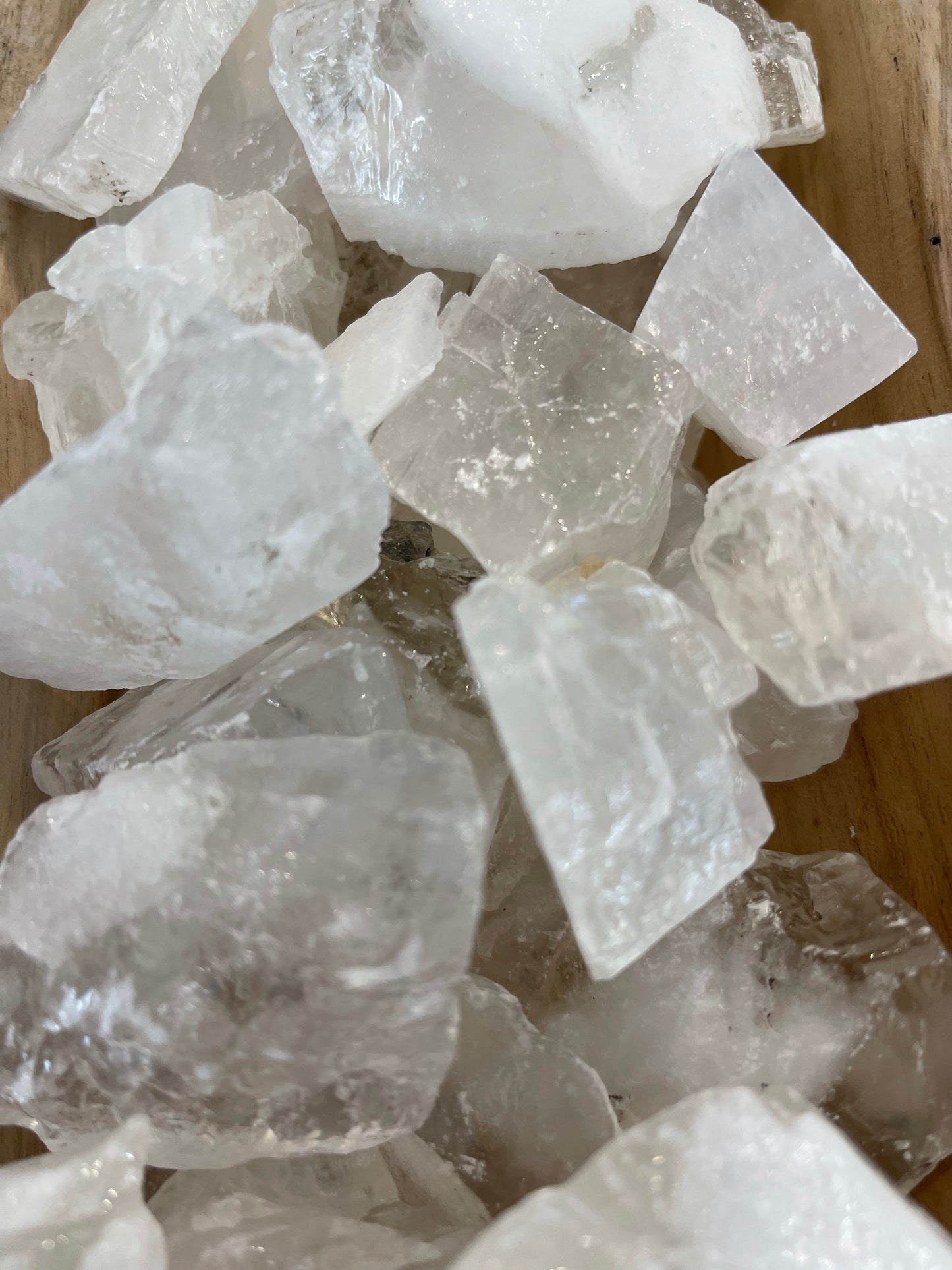 Clear Calcite Chunks