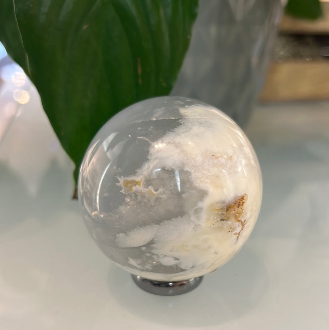 Jasper Chalcedony Sphere