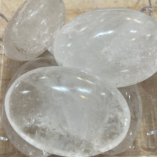 Clear Quartz Palmstone