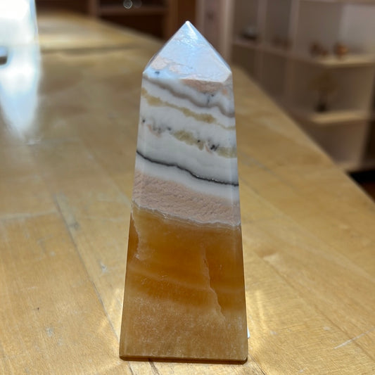 Yellow Calcite Tower
