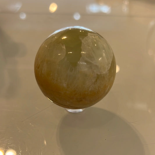 Caribbean Blue Calcite Sphere