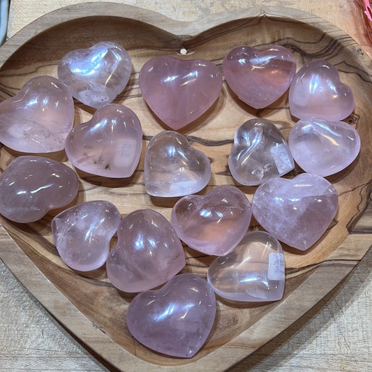 Rose Quartz Heart