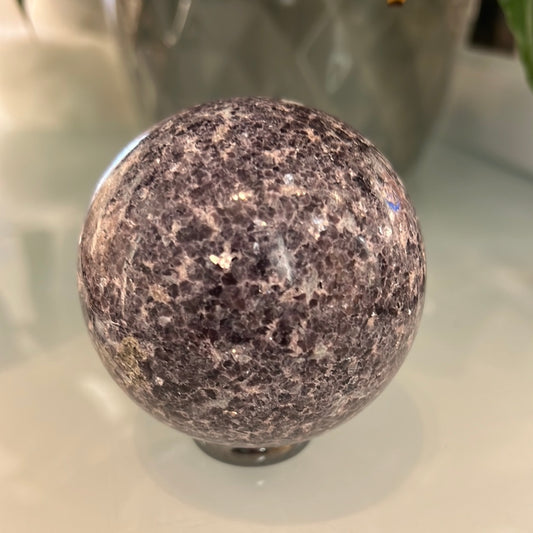 Lepidolite Sphere