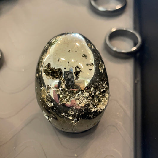 Pyrite Egg