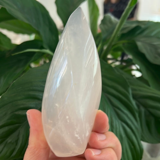 Pink Girasol Quartz Flame