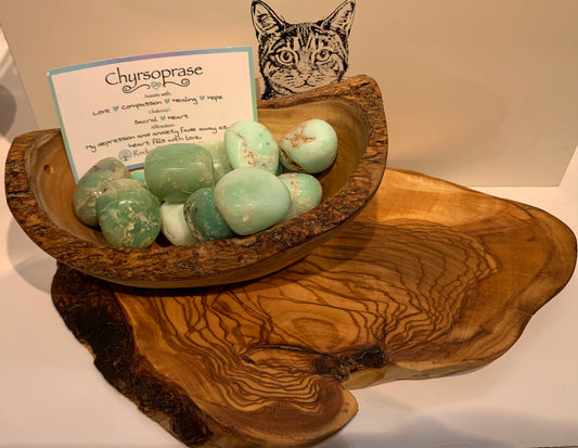 Chrysoprase Tumbles