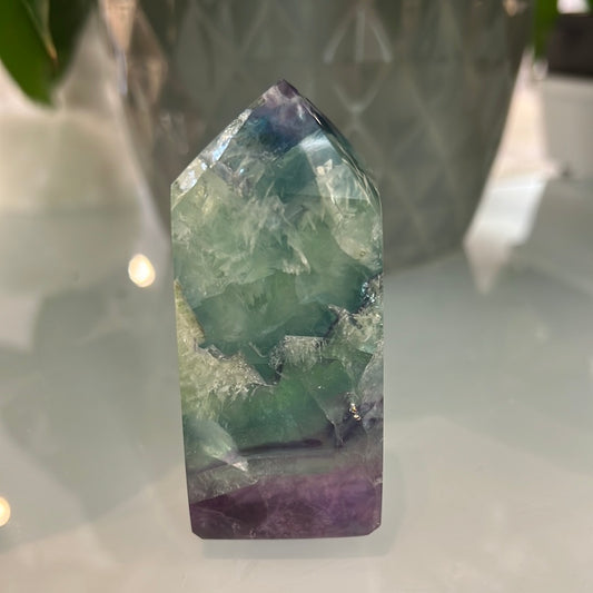 Rainbow Fluorite Tower