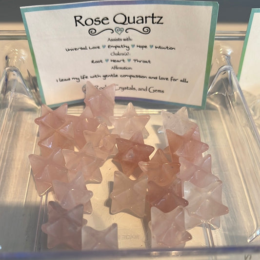 Rose Quartz Merkabah