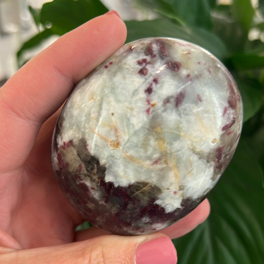 Rubellite Palm Stone