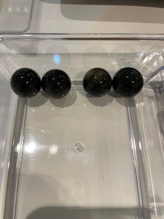 Goldsheen Obsidian Mini Sphere - large