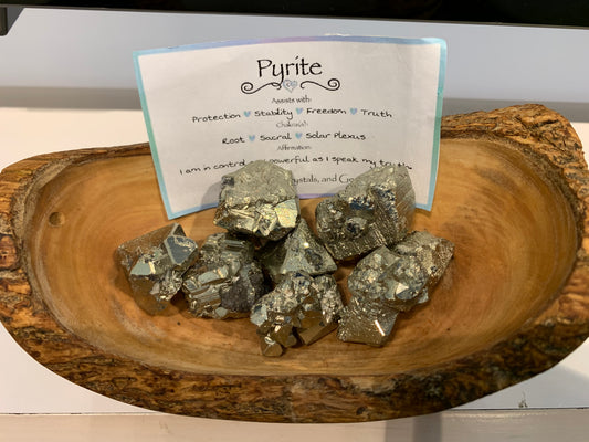 Pyrite point